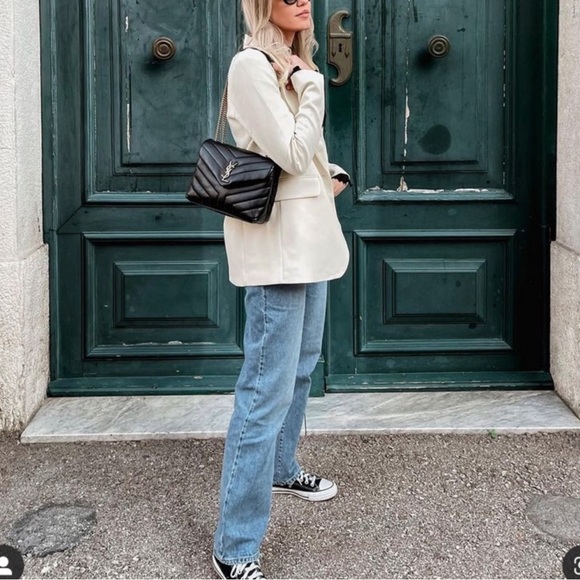 Zara The Midwaist Straight Jeans Share Blue Size 4 - Picture 7 of 7